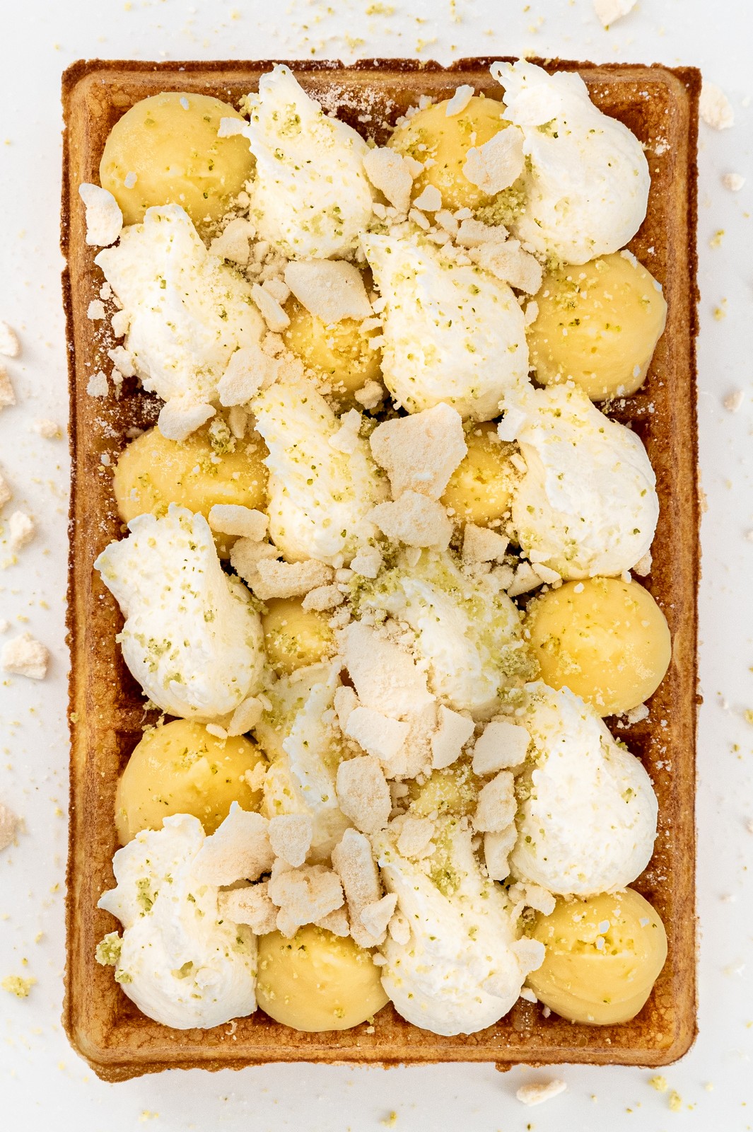 Gaufre Citron meringuée